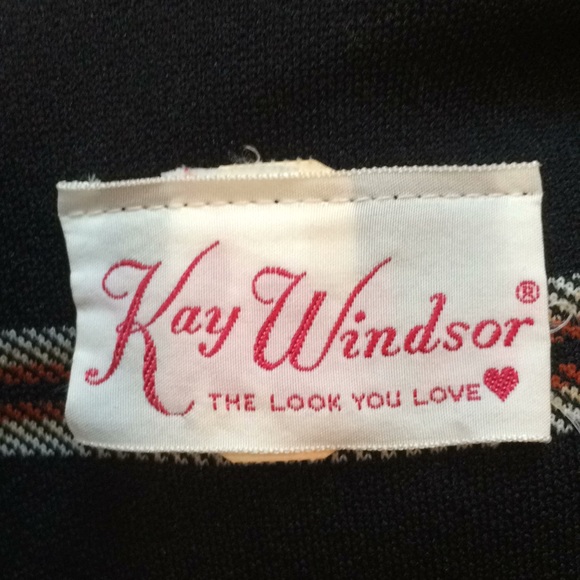 Kay Windsor Stripe 1970s Blazer Shirt - Picture 4 of 6